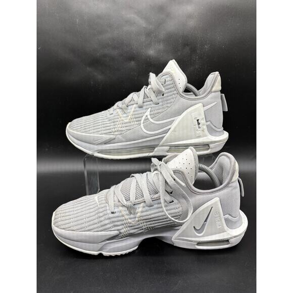 Nike Lebron Witness VI DO9843-001 Grey Athletic Shoe Men Size 9.5 main image 6